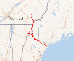 Mountain Division line